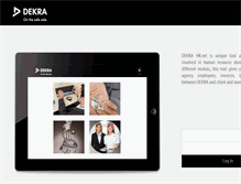 Tablet Screenshot of dekra-hr.net